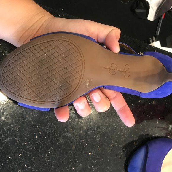 Cobalt Blue Jessica Simpson Heels - Picture 10 of 14